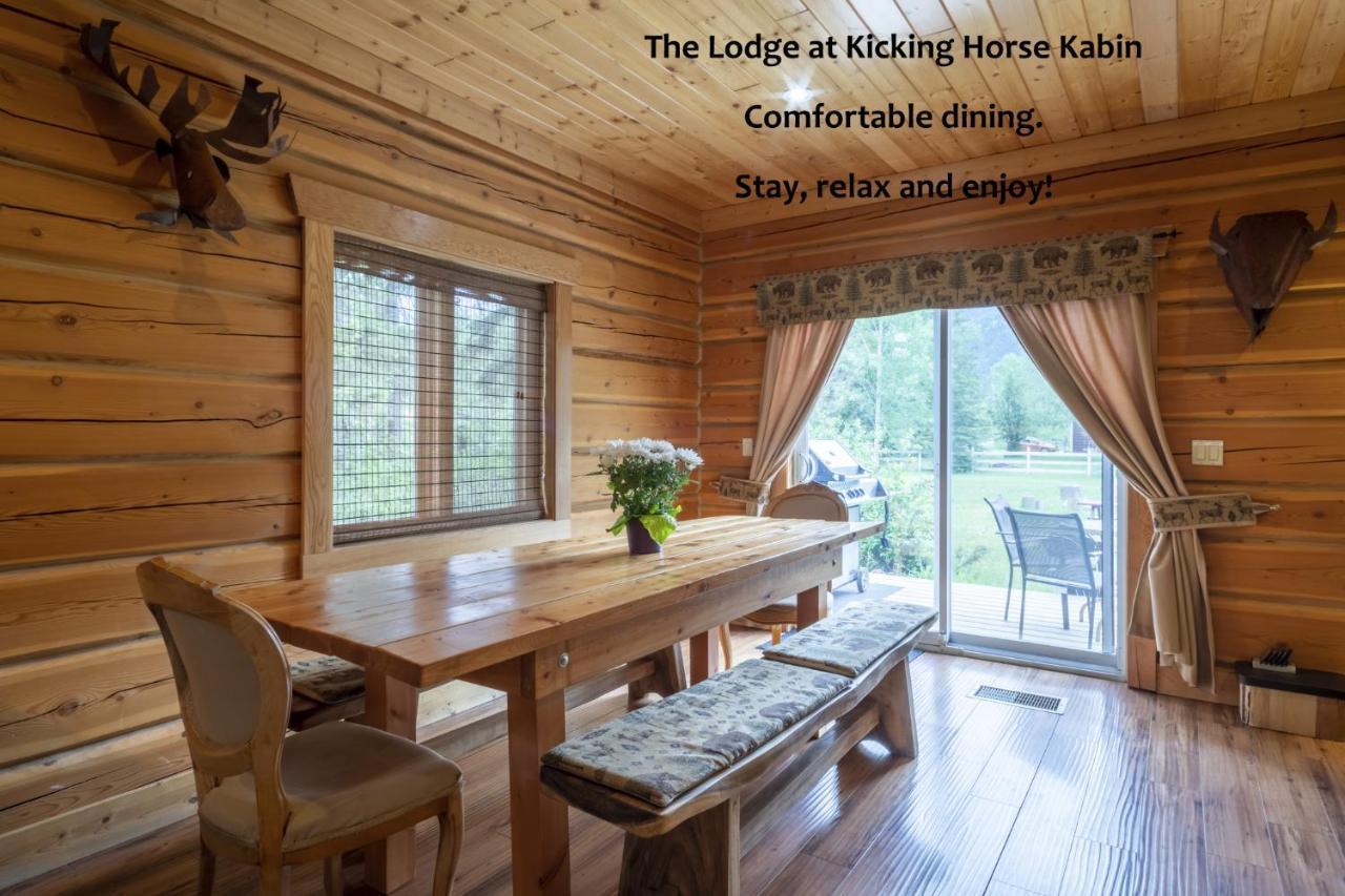 Kicking Horse Kabins Golden Buitenkant foto